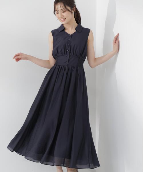 PROPORTION BODY DRESSING(プロポーションボディドレッシング)の「ウエストマークシャツワンピース / 1216240701(ワンピース・レディース・ピンク/ネイビー・SMALL/P/S/MEDIUM)」の19枚目の写真