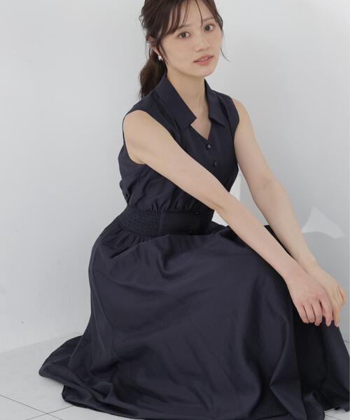 PROPORTION BODY DRESSING(プロポーションボディドレッシング)の「ウエストマークシャツワンピース / 1216240701(ワンピース・レディース・ピンク/ネイビー・SMALL/P/S/MEDIUM)」の20枚目の写真
