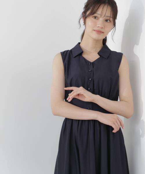 PROPORTION BODY DRESSING(プロポーションボディドレッシング)の「ウエストマークシャツワンピース / 1216240701(ワンピース・レディース・ピンク/ネイビー・SMALL/P/S/MEDIUM)」の22枚目の写真