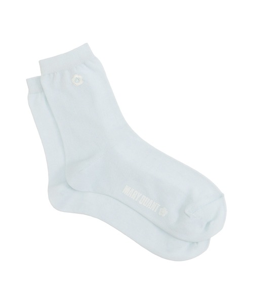 MARY QUANT(マリークワント)の「ワンポイントデイジー ソックス(ソックス/靴下・レディース・ピンク/ミント/ブラック/ライトブルー・FREE)」の14枚目の写真