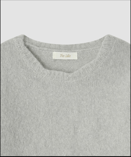 THE LILLE（ザ リル）の「Jane Mohair Knit_Light gray（ニット/セーター・レディース・その他・FREE）」の4枚目の写真
