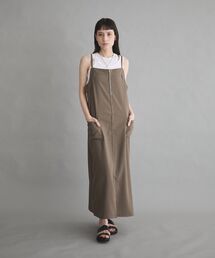 GARAGE OF GOOD CLOTHING | ZIP開きジャンパースカート(ジャンパースカート)