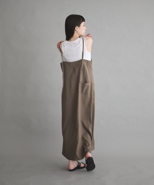 GARAGE OF GOOD CLOTHING（ガレージオブグッドクロージング）の「ZIP開きジャンパースカート（ジャンパースカート・レディース・カーキ・FREE）」の19枚目の写真