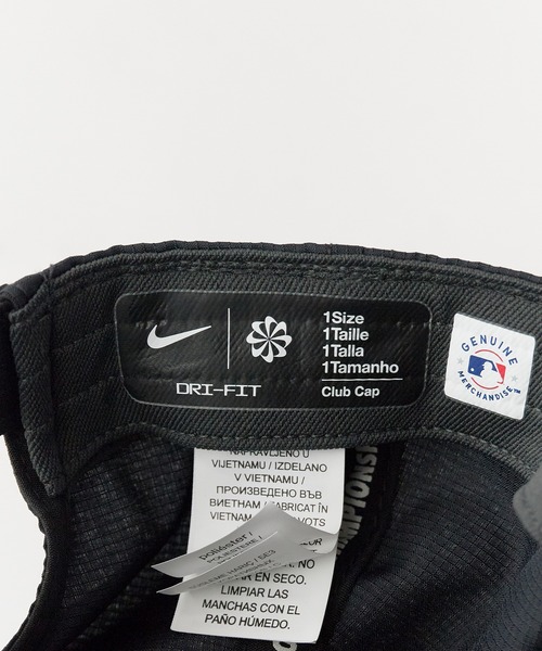 NIKE(ナイキ)の「NIKE/ナイキ CLUB STRUCTURED UV POLY RIPSTOP CAP クラブ ストラクチャード UV キャップ メンズ UVカット 軽量 通気性 アウトドア スポーツ ストリート 2026年 夏 夏服(キャップ・メンズ・ホワイト/ホワイト系1/ブラック/ブラック系1/ブラウン/ブルー・FREE)」の10枚目の写真