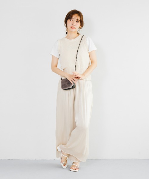 mysty woman(ミスティウーマン)の「【LE VERNIS】Wallet Bag 729259(ボディバッグ/ウエストポーチ・レディース・グレー・FREE)」の22枚目の写真