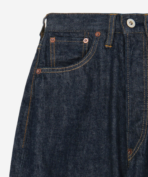 ANATOMICA(アナトミカ)の「ANATOMICA | 618 MARILYN ZERO WOMEN(デニムパンツ・レディース・ダークインディゴブルー・26/24/25/23)」の4枚目の写真