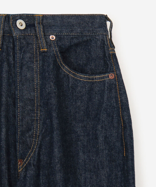 ANATOMICA(アナトミカ)の「ANATOMICA | 618 MARILYN ZERO WOMEN(デニムパンツ・レディース・ダークインディゴブルー・26/24/25/23)」の5枚目の写真