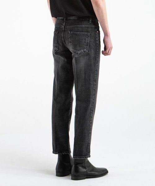 BRANDED（ブランデッド）の「1820 BLACK STANDARD4 JEANS [CROP STRAIGHT]（デニムパンツ・メンズ・その他・34/32/30/28）」の3枚目の写真