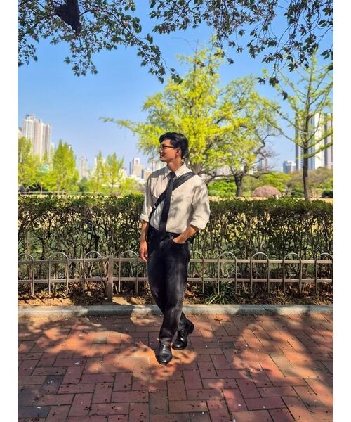 BRANDED（ブランデッド）の「1820 BLACK STANDARD4 JEANS [CROP STRAIGHT]（デニムパンツ・メンズ・その他・34/32/30/28）」の7枚目の写真