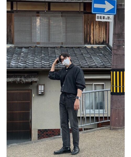 BRANDED（ブランデッド）の「1820 BLACK STANDARD4 JEANS [CROP STRAIGHT]（デニムパンツ・メンズ・その他・34/32/30/28）」の10枚目の写真