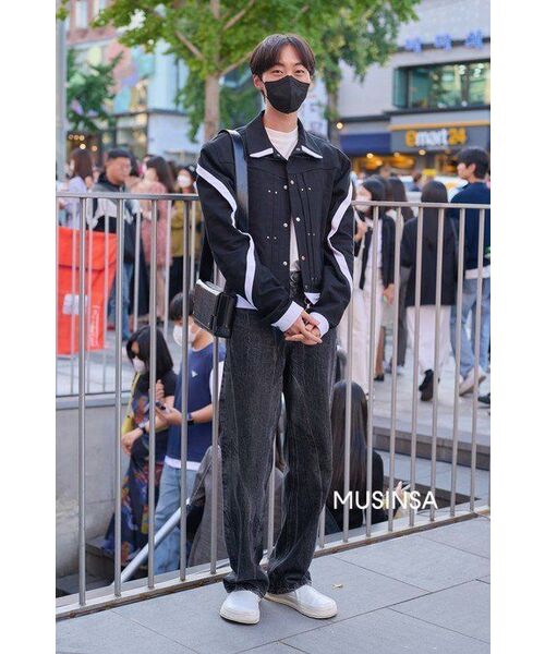 BRANDED（ブランデッド）の「1820 BLACK STANDARD4 JEANS [CROP STRAIGHT]（デニムパンツ・メンズ・その他・34/32/30/28）」の20枚目の写真