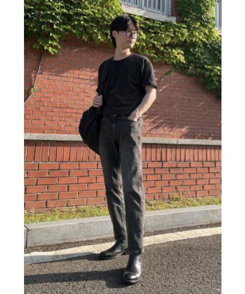 BRANDED（ブランデッド）の「1820 BLACK STANDARD4 JEANS [CROP STRAIGHT]（デニムパンツ・メンズ・その他・34/32/30/28）」の21枚目の写真