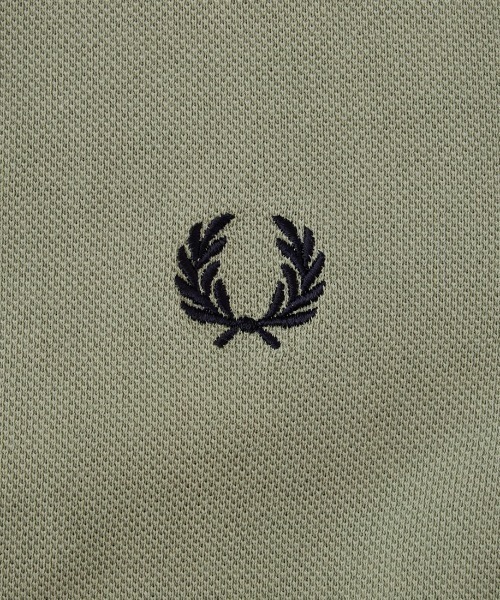 FRED PERRY（フレッドペリー）の「[FRED PERRY/フレッドペリー] ツインティップライン ワンポイントロゴ刺繍ポロシャツ G3600（ポロシャツ・レディース・ライトグリーン/ホワイト・10）」の16枚目の写真