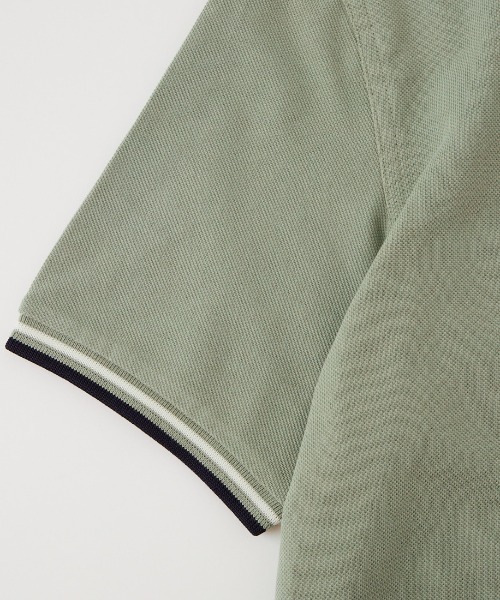 FRED PERRY（フレッドペリー）の「[FRED PERRY/フレッドペリー] ツインティップライン ワンポイントロゴ刺繍ポロシャツ G3600（ポロシャツ・レディース・ライトグリーン/ホワイト・10）」の17枚目の写真