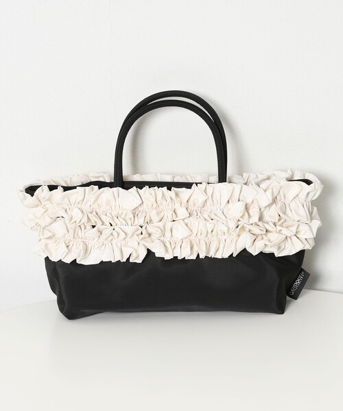 OUTDOOR PRODUCTS(アウトドアプロダクツ)の「OUTDOOR PRODUCTS ×Firsthand/アウトドアプロダクツ 別注フリルハンドバッグ(ハンドバッグ・レディース・ブラック/ブラウン/その他・ONE SIZE)」の21枚目の写真