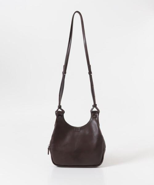KBF（ケイビーエフ）の「ショルダーデザインミニBAG（ショルダーバッグ・レディース・ダークブラウン/ブラック・ONE）」の10枚目の写真