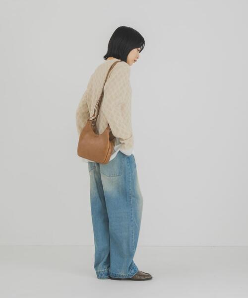 KBF（ケイビーエフ）の「ショルダーデザインミニBAG（ショルダーバッグ・レディース・ダークブラウン/ブラック/キャメル・ONE）」の10枚目の写真