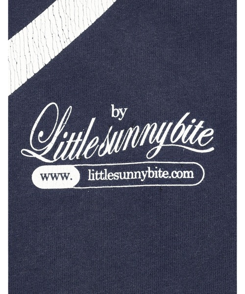 Little sunny bite(リトルサニーバイト)の「【8】【it】【Little Sunny Bite】NY logo big tee(Tシャツ/カットソー・レディース・ピンク/ホワイト/ネイビー・MEDIUM/SMALL)」の8枚目の写真