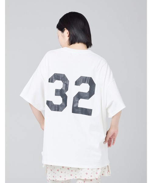 Little sunny bite(リトルサニーバイト)の「【8】【it】【Little Sunny Bite】NY logo big tee(Tシャツ/カットソー・レディース・ピンク/ホワイト/ネイビー・MEDIUM/SMALL)」の18枚目の写真