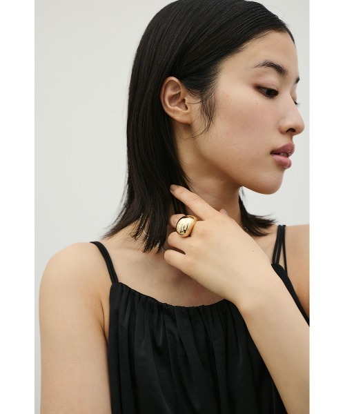 STYLEMIXER（スタイルミキサー）の「プランプドロップリング（リング・レディース・シルバー/ゴールド・FREE）」の16枚目の写真