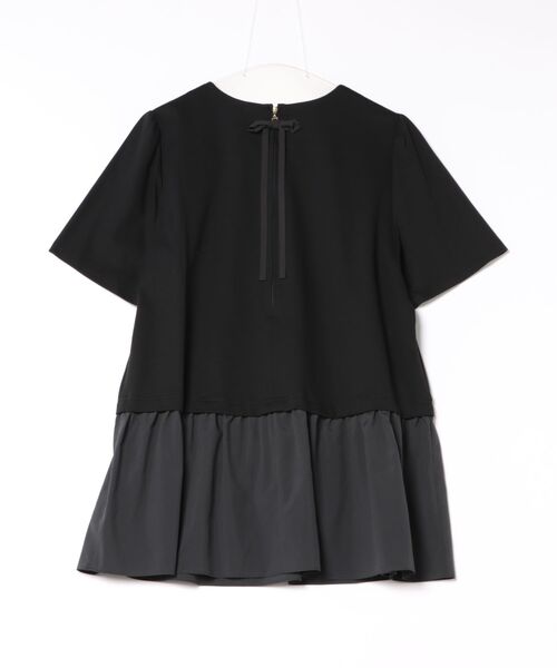 Rose Tiara(ローズティアラ)の「【接触冷感】バックリボンチュニックカットソー(Tシャツ/カットソー・レディース・ブラック/レッド・42/38/46)」の20枚目の写真