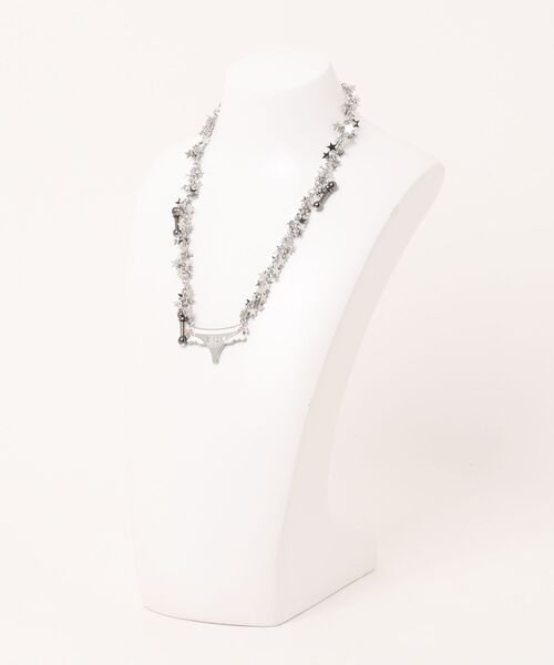 L.H.P(エルエイチピー)の「MOMENTEL/モーメンタル/Lingerie Star P Necklace(ネックレス・レディース・シルバー・F)」の2枚目の写真