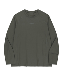OFFGRID（オフグリッド）の「クーリアアスキンロングスリーブ-カーキ（Tシャツ/カットソー）」