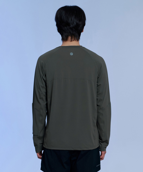 OFFGRID(オフグリッド)の「クーリアアスキンロングスリーブ-カーキ(Tシャツ/カットソー・メンズ・その他・LARGE/X-LARGE/SMALL/MEDIUM)」の5枚目の写真