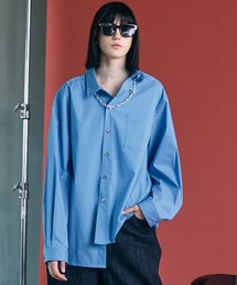 MAISON SPECIAL | 《UNISEX》High Count Cotton Prime-Over Long Sleeve Shirt/ハイカウントコットンプライムオーバーロングスリーブシャツ【MAISON SPECIAL/メゾンスペシャル】(シャツ/ブラウス)