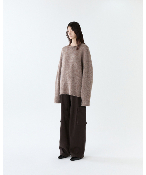 THEENDQUESTION(ジエンドクエスチョン)の「Washed cotton cargo pants / BROWN(その他パンツ・レディース・その他・1/2)」の3枚目の写真
