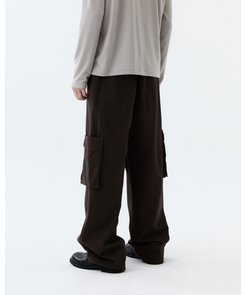 THEENDQUESTION(ジエンドクエスチョン)の「Washed cotton cargo pants / BROWN(その他パンツ・レディース・その他・1/2)」の6枚目の写真