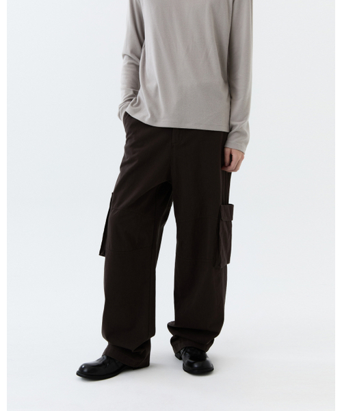 THEENDQUESTION(ジエンドクエスチョン)の「Washed cotton cargo pants / BROWN(その他パンツ・レディース・その他・1/2)」の7枚目の写真