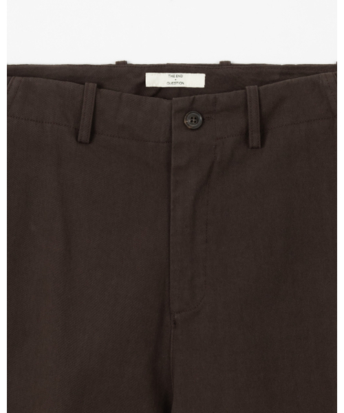 THEENDQUESTION(ジエンドクエスチョン)の「Washed cotton cargo pants / BROWN(その他パンツ・レディース・その他・1/2)」の9枚目の写真