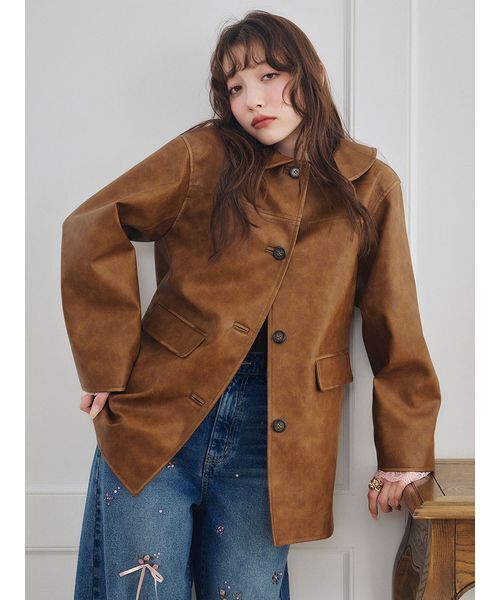 UND REVERSIBLE BONDING JACKET（ライダースジャケット）｜Ameri