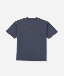 Pigment Dyed Back Printed SS T-Shirt