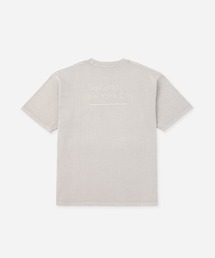 Pigment Dyed Back Printed SS T-Shirt