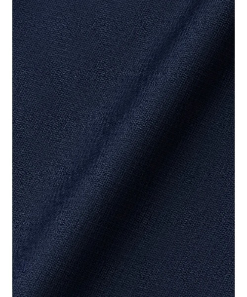 Perfect Suit FActory(パーフェクトスーツファクトリー)の「【冷感/完全ノーアイロンワイシャツ】長袖アイシャツ【アイスセンサー】マイクロロンビック(ビジネスシャツ・メンズ・ネイビー・首回り39cm-裄丈82cm/首回り39cm-裄丈80cm/首回り37cm-裄丈80cm/首回り41cm-裄丈84cm/首回り45cm-裄丈86cm/首回り41cm-裄丈82cm/首回り43cm-裄丈86cm)」の3枚目の写真