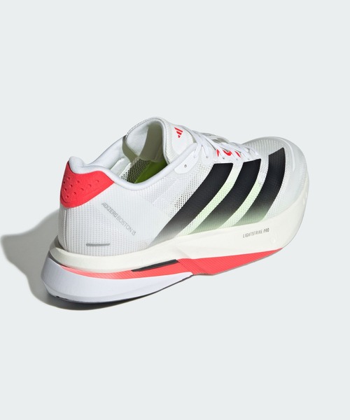 adidas（アディダス）の「アディゼロ ボストン 13 / Adizero Boston 13 / アディダス adidas（スニーカー・メンズ・ホワイト・23.5cm/24.0cm/24.5cm/25.0cm/25.5cm/26.0cm/26.5cm/27.0cm/27.5cm/28.0cm/28.5cm/29.0cm）」の3枚目の写真