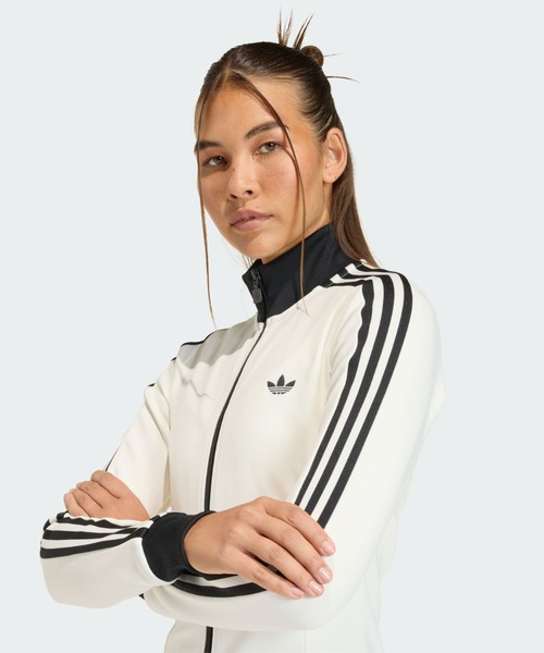 adidas(アディダス)の「クラシックワンピース / アディダスオリジナルス adidas Originals(ワンピース・レディース・ホワイト・LARGE/XX-LARGE/MEDIUM/X-LARGE/SMALL/X-SMALL)」の5枚目の写真