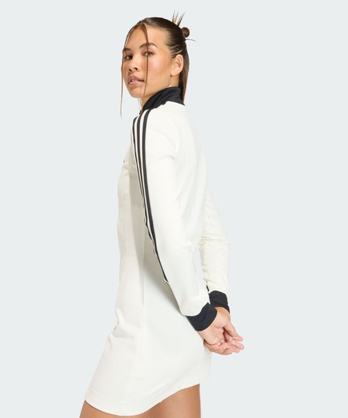 adidas(アディダス)の「クラシックワンピース / アディダスオリジナルス adidas Originals(ワンピース・レディース・ホワイト・LARGE/XX-LARGE/MEDIUM/X-LARGE/SMALL/X-SMALL)」の2枚目の写真
