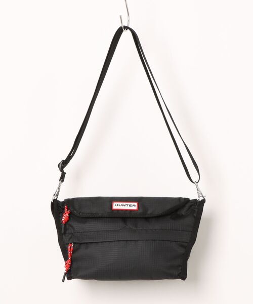 HUNTER（ハンター）の「【HUNTER】ハンター ORIGINAL ESSENTIAL PACKABLE CROSSBODY ショルダーバッグ（ショルダーバッグ・レディース・ブラック/ホワイト・FREE）」の2枚目の写真