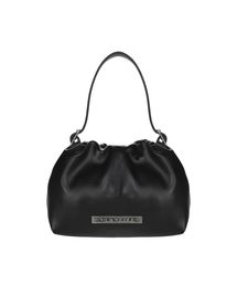 STRAP TWO WAY MINI BAG_BLACK