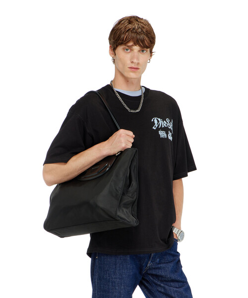 DIESEL(ディーゼル)の「メンズ Tシャツ T-BOXT-AA2(Tシャツ/カットソー・メンズ・ホワイト/ブラック・SMALL/LARGE/X-LARGE/X-SMALL/MEDIUM/XX-LARGE/XXX-LARGE)」の2枚目の写真