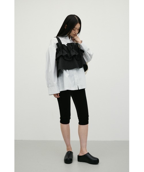STYLEMIXER（スタイルミキサー）の「ベロアカプリレギンス（その他パンツ・レディース・ブラック/ブラウン・MEDIUM/SMALL）」の19枚目の写真