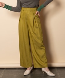 RESPEC（リスペック）の「テンセルツイル　タックワイドパンツ【セットアップ可】（その他パンツ）」
