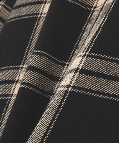DANKE SCHON(ダンケシェーン)の「DankeSchon/ダンケシェーン/FLANNEL DAMAGE SHIRTS BI-COLOR(シャツ/ブラウス・レディース・ブラック系その他/グレー/ホワイト系2・L/M)」の10枚目の写真