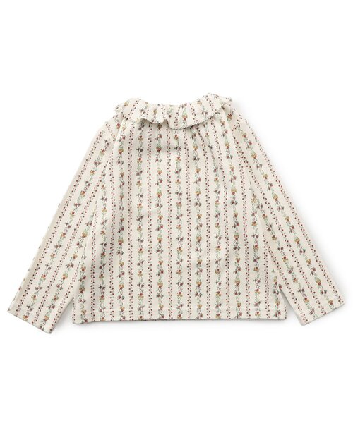 Boribon(ボリボン)の「ピコフリルトップス(Tシャツ/カットソー・キッズ・その他3/ライトグレー/ブラック・80/90/100/110/120)」の16枚目の写真