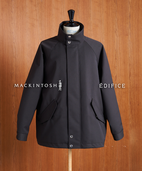 Mackintosh(マッキントッシュ)の「MACKINTOSH(マッキントッシュ) 別注 WEATHERTEC SKYE STAND/スカイスタンド(ダウンジャケット/コート・メンズ・チャコールグレー/ブラック・38/36/34/40)」の2枚目の写真