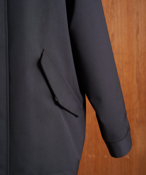 Mackintosh(マッキントッシュ)の「MACKINTOSH(マッキントッシュ) 別注 WEATHERTEC SKYE STAND/スカイスタンド(ダウンジャケット/コート・メンズ・チャコールグレー/ブラック・38/36/34/40)」の5枚目の写真