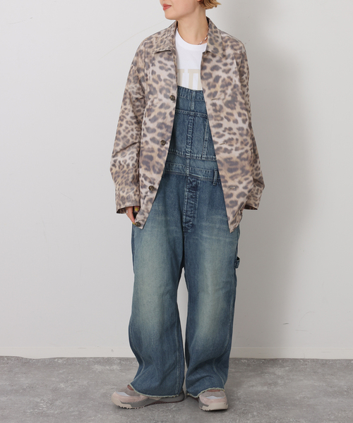 JOURNAL STANDARD LUXE(ジャーナルスタンダード ラックス)の「11OZデニムオーバーオール(サロペット/オーバーオール・レディース・ネイビー・FREE)」の5枚目の写真